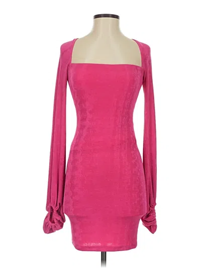 Pre-owned Lucy In The Sky Cocktail Dress In Pink