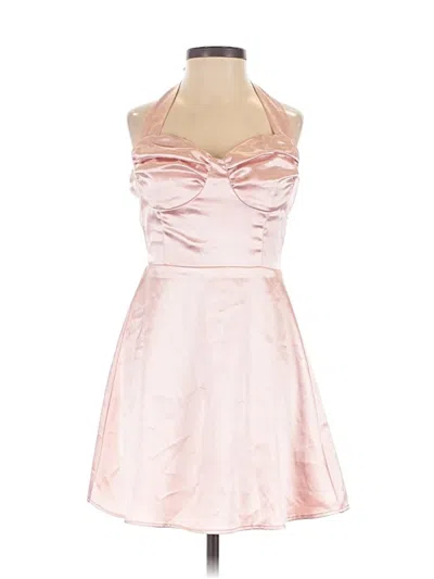 Pre-owned Lucy In The Sky Cocktail Dress In Pink