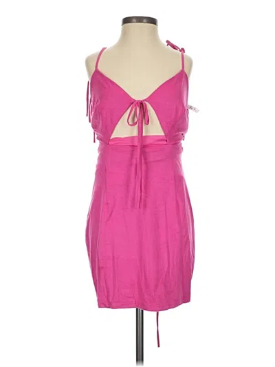Pre-owned Lucy In The Sky Cocktail Dress In Pink