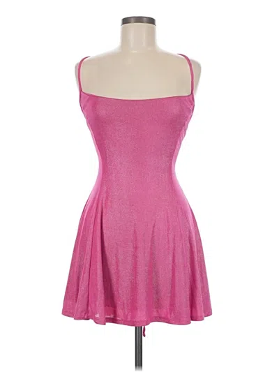 Pre-owned Lucy In The Sky Cocktail Dress In Pink