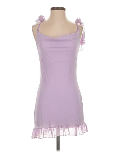 Pre-owned Lucy In The Sky Cocktail Dress In Purple