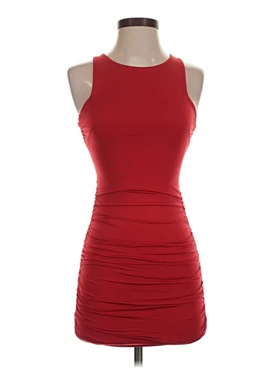 Pre-owned Lucy In The Sky Cocktail Dress In Red
