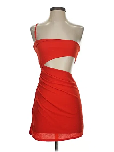Pre-owned Lucy In The Sky Cocktail Dress In Red