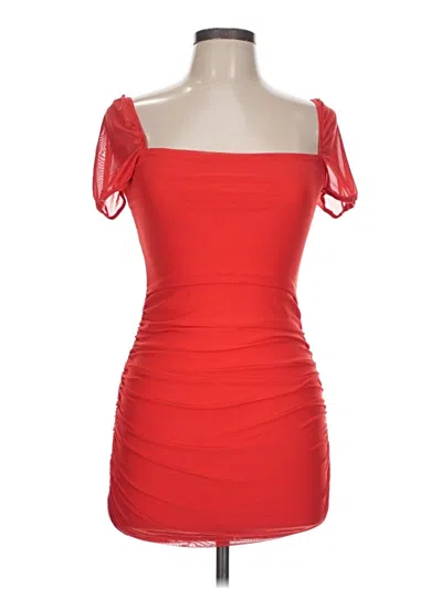 Pre-owned Lucy In The Sky Cocktail Dress In Red
