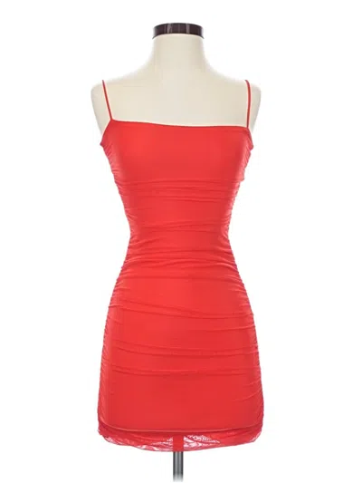 Pre-owned Lucy In The Sky Cocktail Dress In Red
