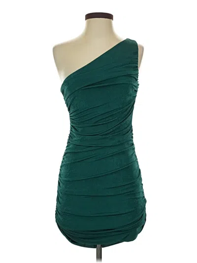Pre-owned Lucy In The Sky Cocktail Dress In Teal