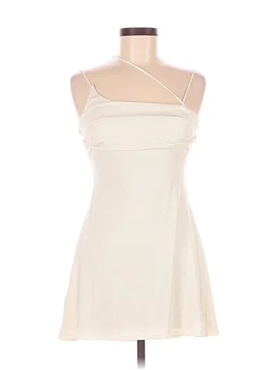 Pre-owned Lucy In The Sky Cocktail Dress In White
