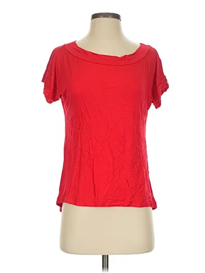 Pre-owned Lucy In The Sky Short Sleeve T-shirt In Red