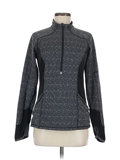 Pre-owned Lucy Long Sleeve T-shirt In Gray