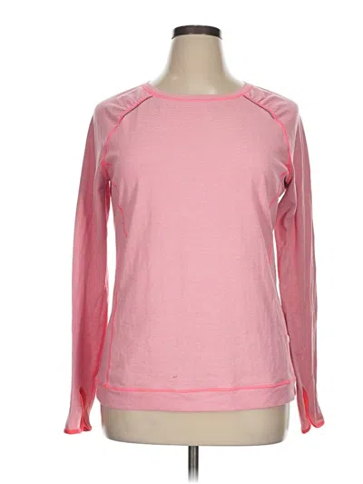 Pre-owned Lucy Long Sleeve T-shirt In Pink