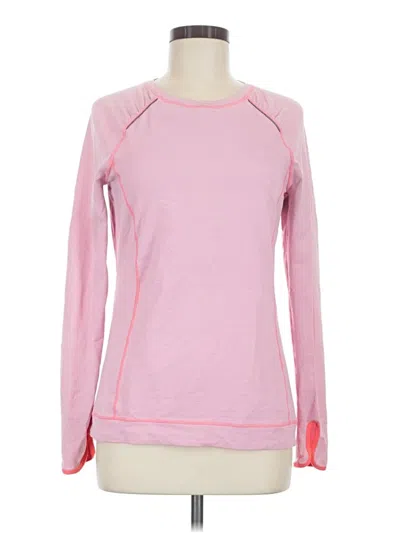 Pre-owned Lucy Long Sleeve T-shirt In Pink