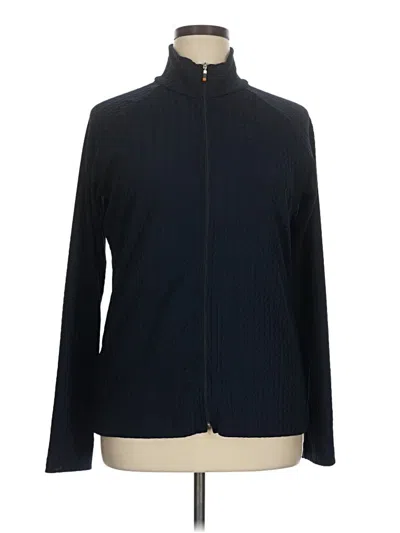 Pre-owned Lucy Long Sleeve Turtleneck In Blue