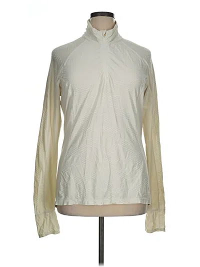 Pre-owned Lucy Long Sleeve Turtleneck In Ivory