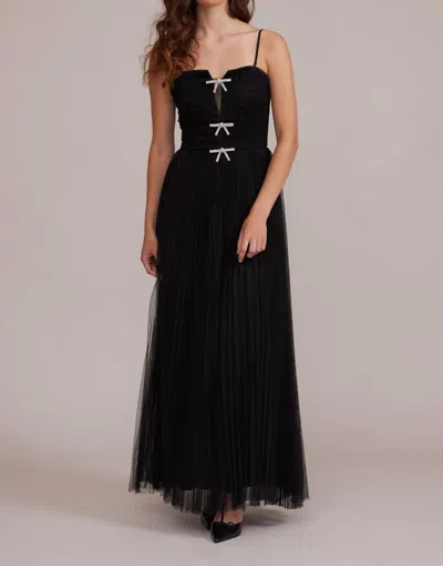 LUCY PARIS AYANA TULLE DRESS IN BLACK