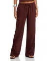Lucy Paris Barbara Pants In Burgundy