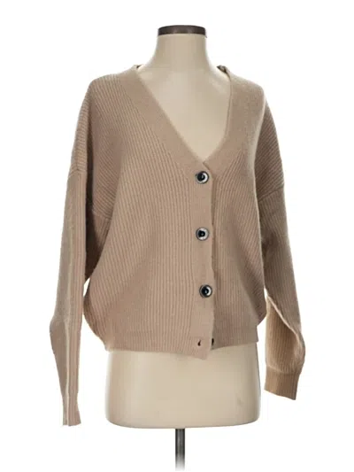 Pre-owned Lucy Paris Cardigan Sweater In Brown