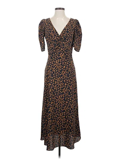 Pre-owned Lucy Paris Casual Dress In Brown