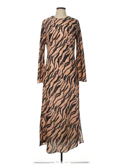 Pre-owned Lucy Paris Casual Dress In Brown