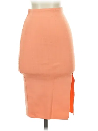 Pre-owned Lucy Paris Casual Skirt In Orange