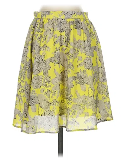 Pre-owned Lucy Paris Casual Skirt In Yellow