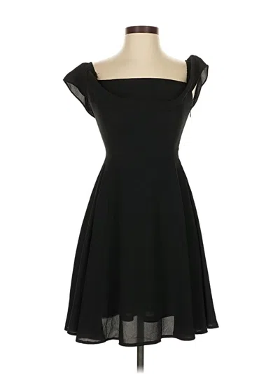 Pre-owned Lucy Paris Cocktail Dress In Black