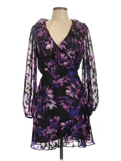 Pre-owned Lucy Paris Cocktail Dress In Purple