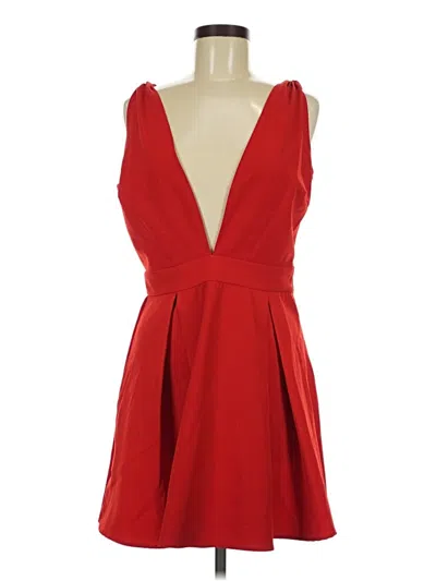Pre-owned Lucy Paris Cocktail Dress In Red