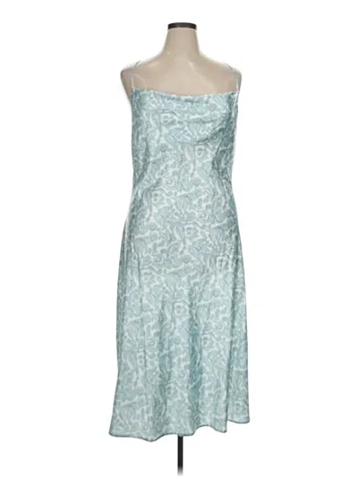 Pre-owned Lucy Paris Cocktail Dress In Teal