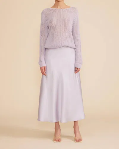 Lucy Paris Emma Sweater In Lavender