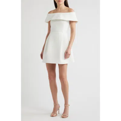 Lucy Paris Erin Off The Shoulder Minidress In Multi