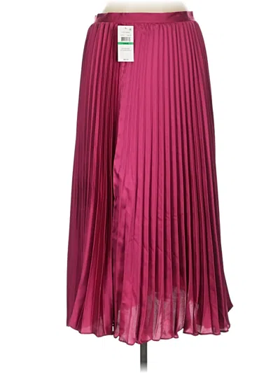 Lucy Paris Formal Skirt In Burgundy