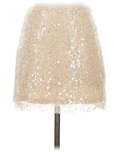 Pre-owned Lucy Paris Formal Skirt In Ivory