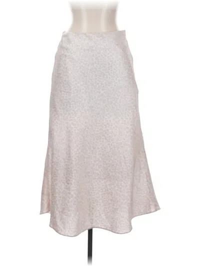 Pre-owned Lucy Paris Formal Skirt In Silver