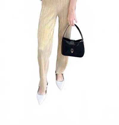 Lucy Paris Gale Pant In Yellow In Neutral