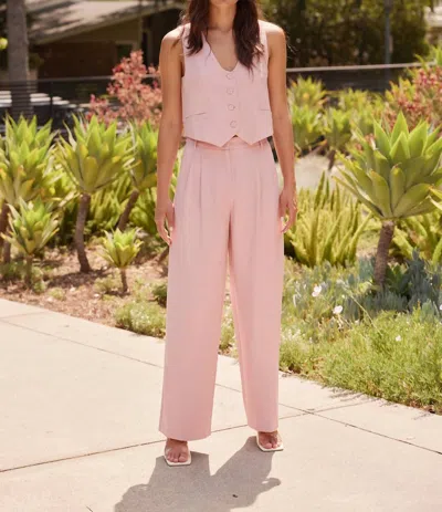 Lucy Paris Hailey Pant In Pink