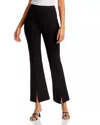 Lucy Paris Kari Slit Cuff Pants In Black In Black