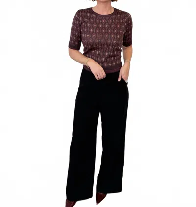 Lucy Paris Karma Trouser In Black