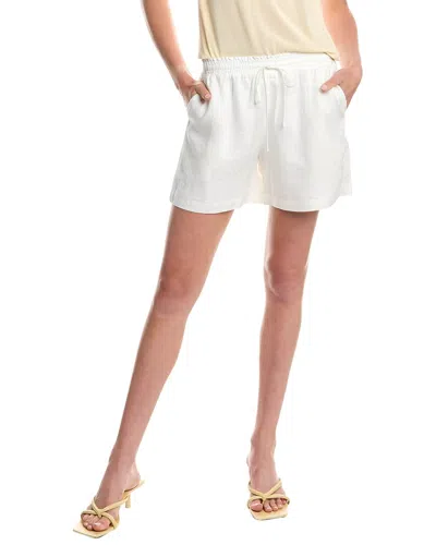 Lucy Paris Kelia Linen Short In White