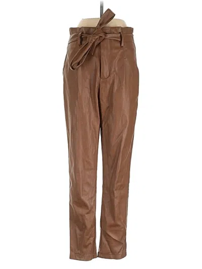 Pre-owned Lucy Paris Khaki Pant In Brown