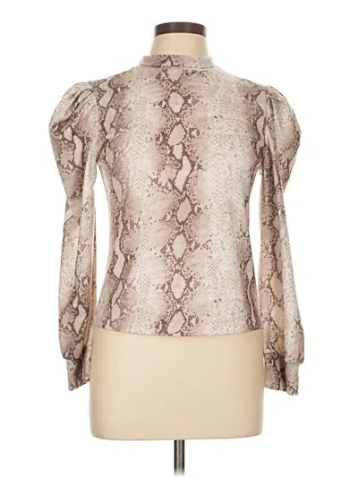 Lucy Paris Long Sleeve Blouse In Ivory