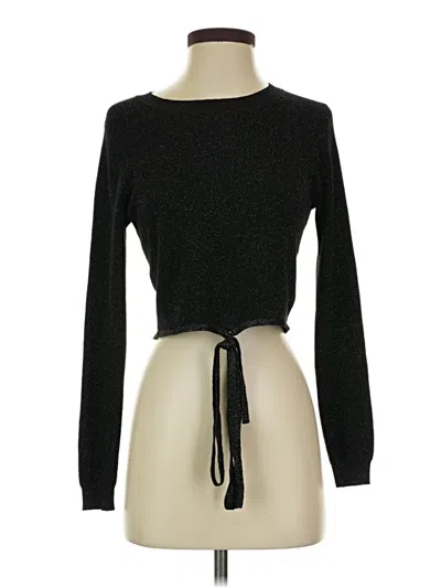 Pre-owned Lucy Paris Long Sleeve T-shirt In Black