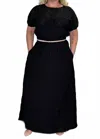 Lucy Paris Malia Skirt In Black
