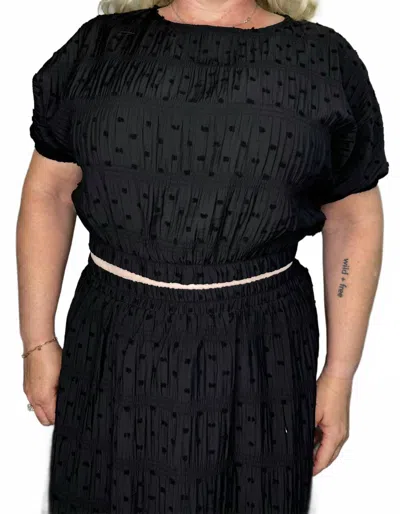 Lucy Paris Malia Top In Black
