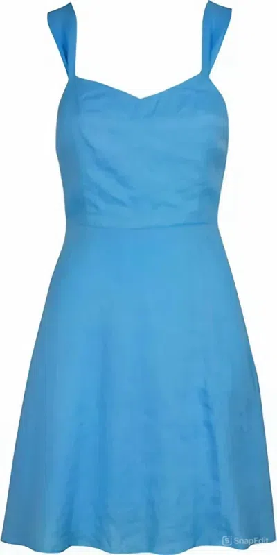 Lucy Paris Malibu Mini Dress In Blue