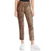 Lucy Paris Cheetah Five Pocket Pants In Multi