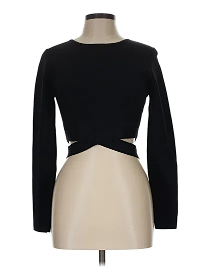 Pre-owned Lucy Paris Pullover Sweater In Black