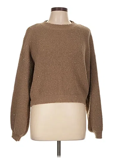 Pre-owned Lucy Paris Pullover Sweater In Brown