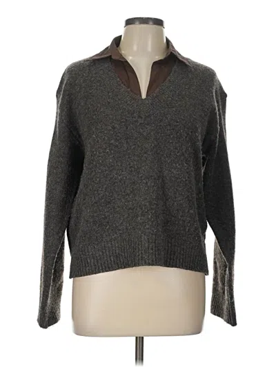 Pre-owned Lucy Paris Pullover Sweater In Gray