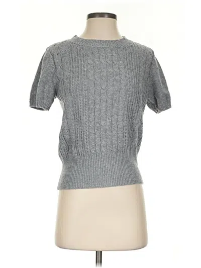 Pre-owned Lucy Paris Pullover Sweater In Gray