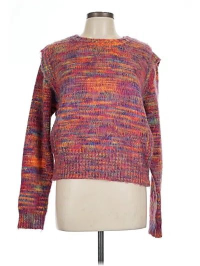 Pre-owned Lucy Paris Pullover Sweater In Purple